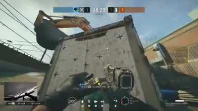 Learn how to destroy reinforced walls very quickly