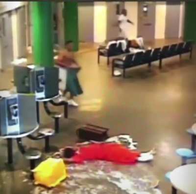 NIGGAS IS JAIL DONT PLAY WHEN IT COMES TO KIDS, WOMEN, &amp;amp; THE ELDERLY 👿👿👿 HE DIED A COUPLE TIMES 👿👿👿