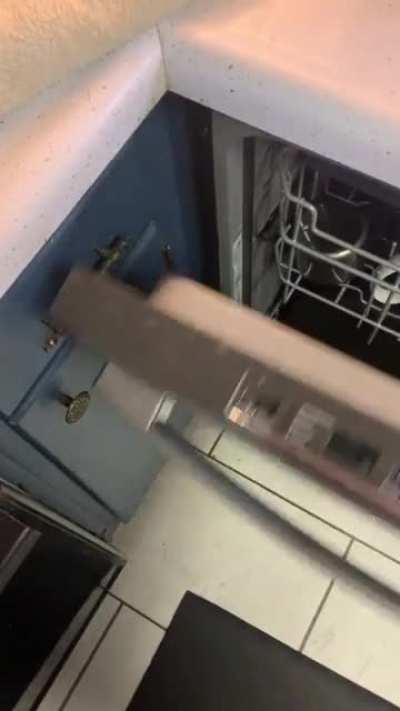 I can&rsquo;t open the drawer without opening the dishwasher. I can&rsquo;t open the dishwasher all the way without removing the oven door completely.