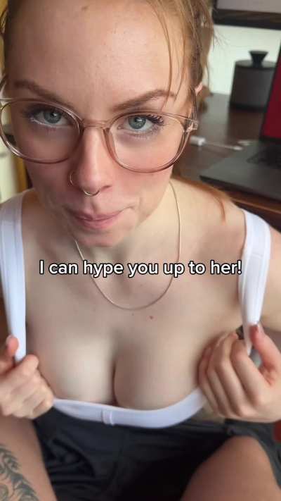 I shouldn't be telling you this....but I keep getting vids like this from your girlfriend...🤫