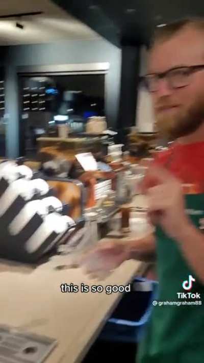 Change the keg! (Credit in the video from the clock app)