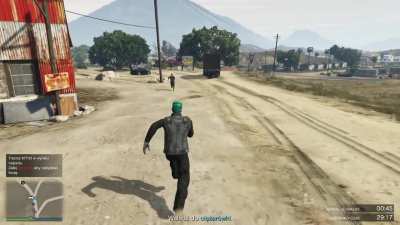 A mugger stole our sell mission truck... I didn't even know they could do that