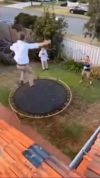He broke 96.4% of his bones after this