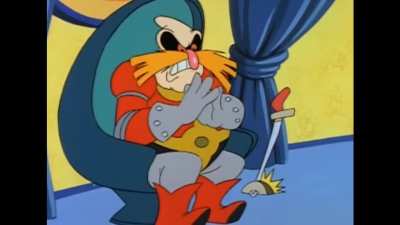 Happy 30th Anniversary to the Adventures of Sonic the Hedgehog episode, Boogey-Mania where Robotnik says "Snooping as usual, I see?"