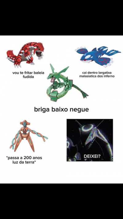 Deixei? 