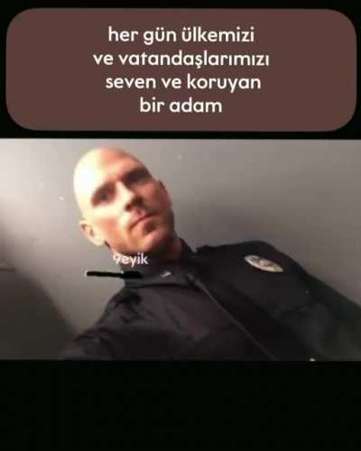 Polislere biraz saygı arkadaşlar l&uuml;tfen