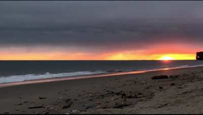 Tried to take a time lapse of the sun setting and&hellip;