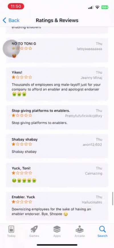 Shopee reviews on App store. y&rsquo;all roasting it to filth. Yas hunty! Werq! I work for software tech company, reviews in App store are big deal😂 i can imagine the panic in engineering +marketing + PR team in Shopee😉DZURV