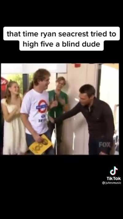Didn&rsquo;t know his audience