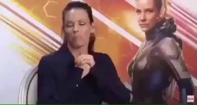 When everybody tries to say Mjolnir, and there's Paul Rudd