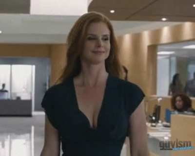 Sarah Rafferty in her sexy suits outfits could be my boss anytime and force me to make out and suck my colleagues off under threat of being fired and I&rsquo;d willing do whatever she wanted me to.