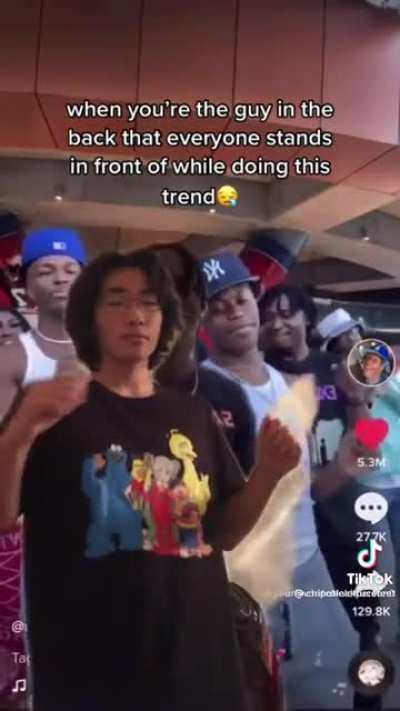 Justice for the guys in the back