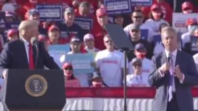 Nigel Farage &ldquo;One Of The Most Powerful Men In Europe&rdquo; Speech UNEDITED Donald Trump Rally