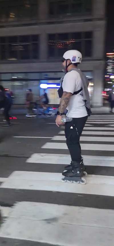 To skating 