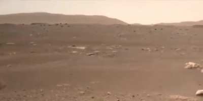 NASA Perseverence Rover's view of Mars right now