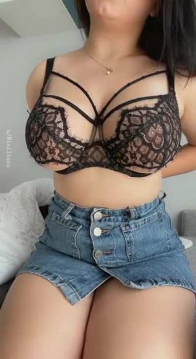I am here to make you hard with my boobs. How did I do?