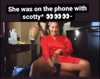 Found this old video of Natalie so come to find out Scotty was the one on FaceTime with Natalie while she was flashing her pussy 😩😷💩