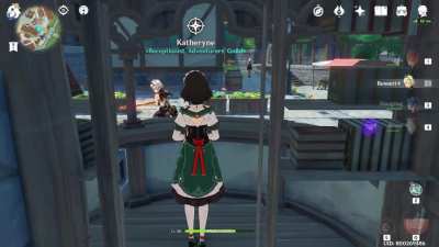 Bug caused me to "play" as Katheryne