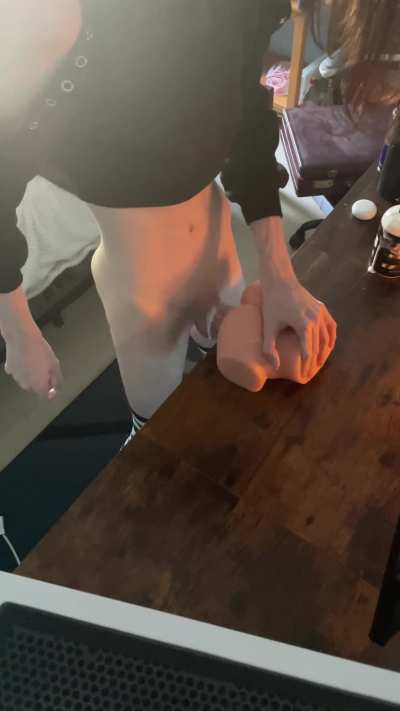 Can I fuck you like this fleshlight