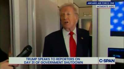 Trump on Mark Carney: "He apologized for what they did with the commercial. Because it was a false commercial. It was the exact opposite. Ronald Reagan loved tariffs. And he did apologize."