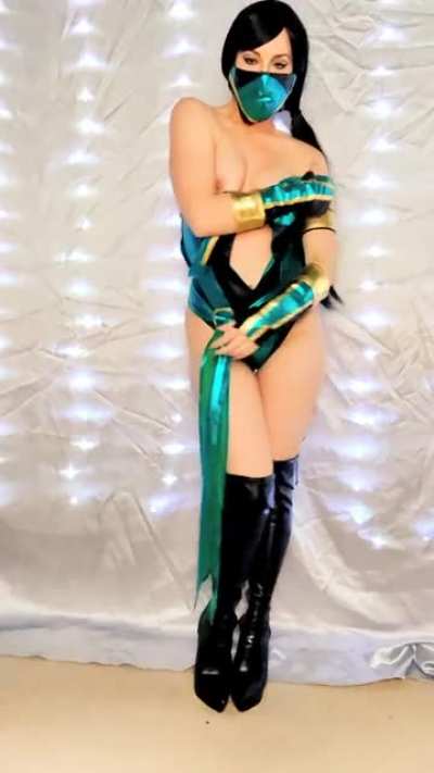 Jade from Mortal Kombat by thematchandkerosene