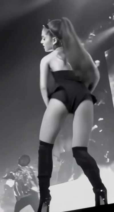 Black and white ass