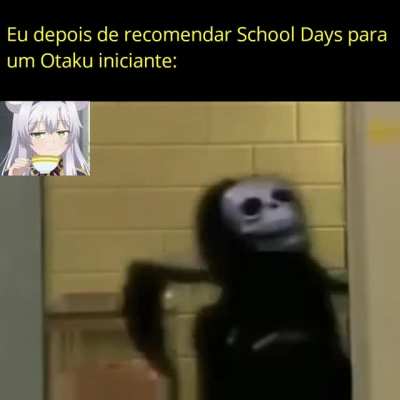 Incrivelmente o cara gostou do anime(o por qu&ecirc; eu n&atilde;o sei)