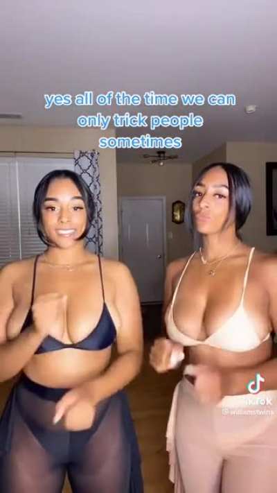 Twins boobs