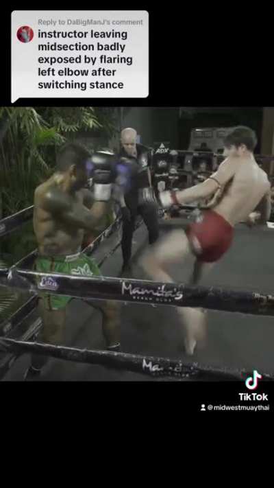 How to throw a switch kick, watch Chef Luke demonstrate this drill in his last fight.