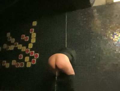 Felt naughty enough pissing in public but would&rsquo;ve been even more fun pissing in someone&rsquo;s lap x