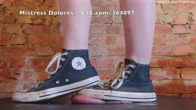 Flat Balls under Filthy Converse &amp;amp; Plexiglass
