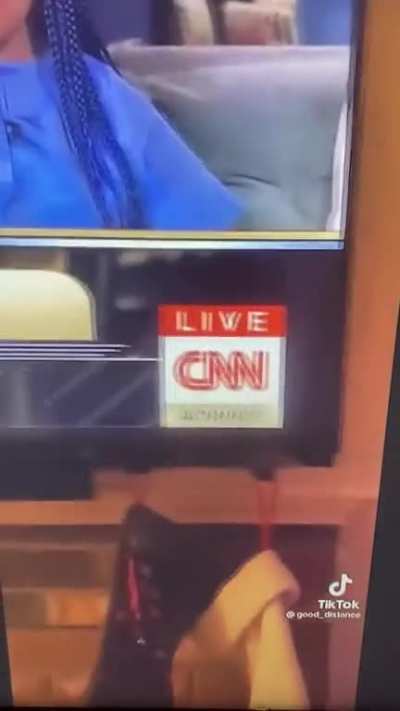 My personal favorite video meme ever of all time I can&rsquo;t stop watching this and cackling CNN be gettin fuckin played 😭😭😭