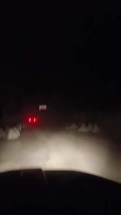 Coming home after a busy day in Russia 