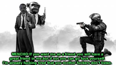 el Mencho's call to police chief with subtitles!