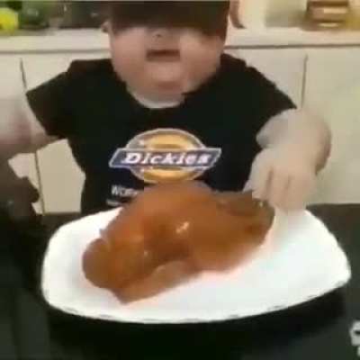 North Korean soldier in training