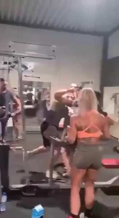 Little bit of gym tension