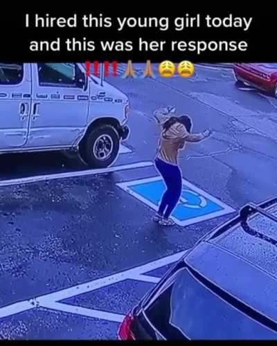 She's very happy