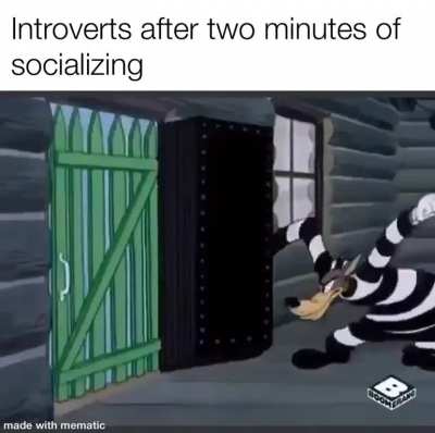 That&rsquo;s enough interaction for the month