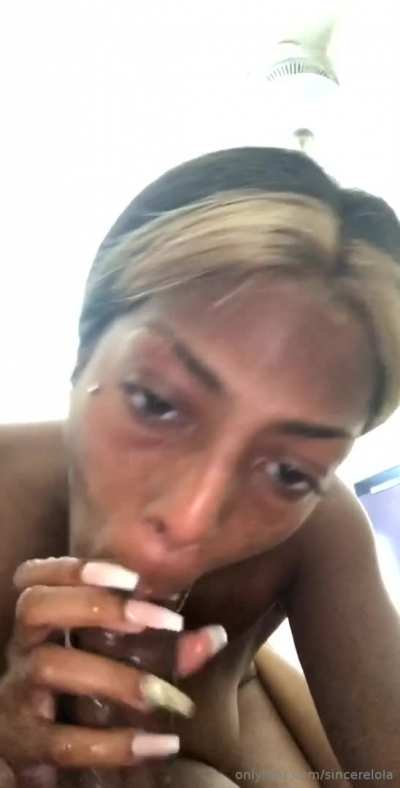 HERE IS ANOTHER ONE👉SPIT, SUCK, THROAT AND STROKE 🥴 HER EXCLUSIVE BLOWJOB FOLDER IN COMMENZ 👇