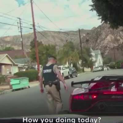Ain&rsquo;t my fault officer!