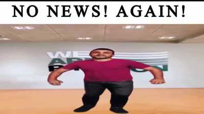finally no news!!