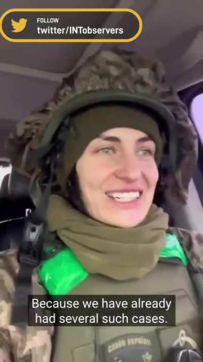 Two clips shared by "Witch" today on her socials. Not really an operational update but people have been asking about her as there was no video yesterday 🇺🇦