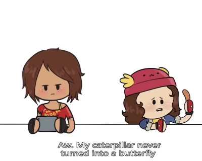 A follower put the movie audio to my c&oacute;mic and i feel that the voices actually fits them 🤣💖