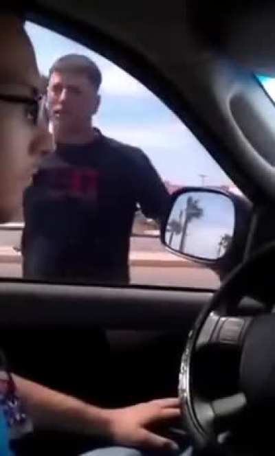 Worlds calmest man vs Roid Raged Road Rager