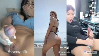 Cum explosion on the right