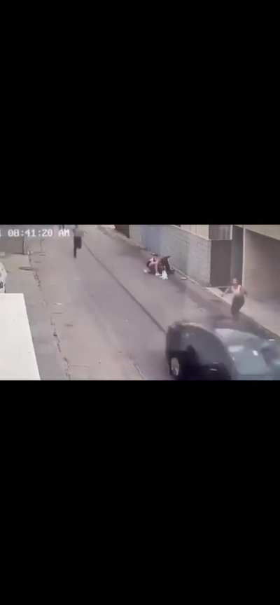 Car gets instant karma