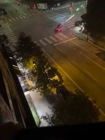 Drive By with fireworks