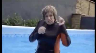 If fish can live underwater, then so can I!