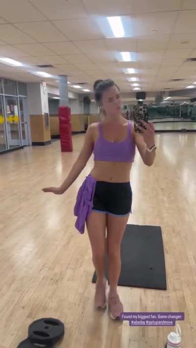 Working out!