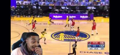 "Curry stop I'm gonna jump"